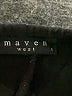Maven West 100% Cupro Solid Black Shorts Size S - photo 3