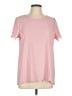 Vanilla Bay Pink Short Sleeve Top Size L - photo 1