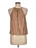 Shein 100% Polyester Tan Tank Top Size M - photo 2