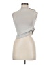 Shein Silver Sleeveless T-Shirt Size 6 - photo 1