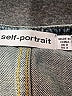 Self-Portrait 100% Cotton Blue Denim Top Size 4 - photo 11