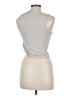 Shein Silver Sleeveless T-Shirt Size 6 - photo 2