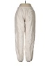 Monrow 100% Cotton Ivory Casual Pants Size M - photo 2