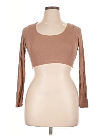 Naked Wardrobe 3/4 Sleeve T-Shirt (view 1)