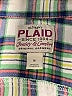 Old Navy Plaid Green Long Sleeve Button-Down Shirt Size M - photo 7