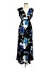Unbranded Print Blue Casual Dress Size M (estimated) - photo 1
