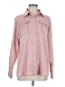 Unbranded 100% Polyester Solid Pink Long Sleeve Blouse Size M - photo 1