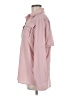 Unbranded 100% Polyester Solid Pink Long Sleeve Blouse Size M - photo 5