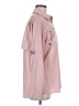 Unbranded 100% Polyester Solid Pink Long Sleeve Blouse Size M - photo 4