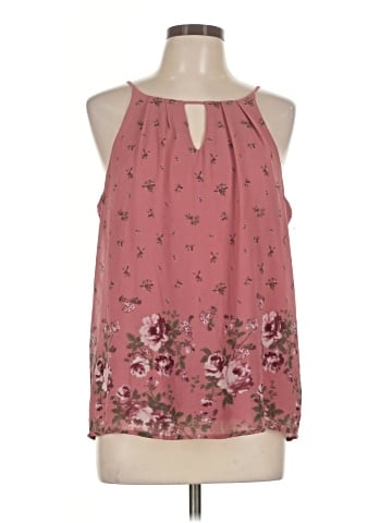 Blue Rain Sleeveless Blouse (view 1)
