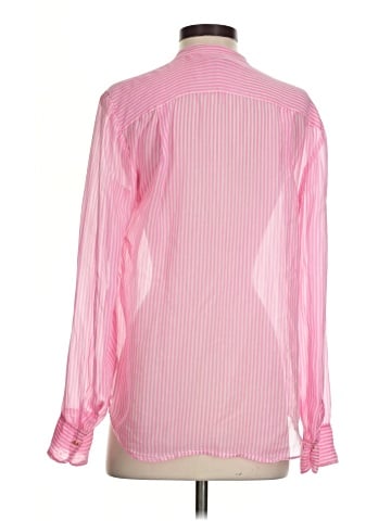 Juicy Couture Long Sleeve Silk Top (view 2)
