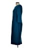 Boden 100% Polyester Solid Teal Casual Dress Size 10 - photo 5