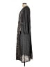 Max Studio 100% Polyester Paisley Gray Casual Dress Size L - photo 5