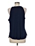 NY&C 100% Polyester Blue Sleeveless Blouse Size M - photo 2