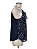 NY&C 100% Polyester Blue Sleeveless Blouse Size M - photo 4
