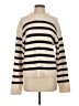 H&M Stripes Ivory Pullover Sweater Size S - photo 1