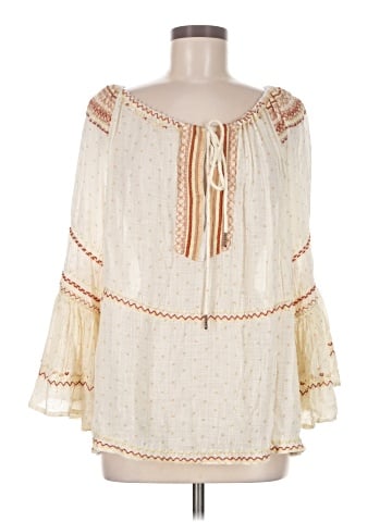 Free People 3/4 Sleeve Blouse (view 1)