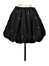 A New Day Solid Black Casual Skirt Size S - photo 2