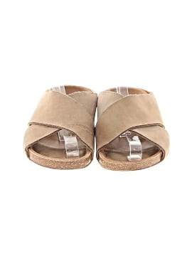 blue dress shirt with brown shoes Katia suede ballerinas ALOHAS