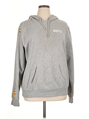 Orange Kiss Zip Up Hoodie (view 1)