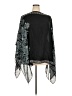 J.Jill 100% Viscose Black Poncho Size 3X - photo 1