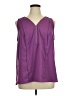 Calvin Klein 100% Polyester Purple Sleeveless Blouse Size 1X - photo 1
