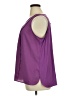 Calvin Klein 100% Polyester Purple Sleeveless Blouse Size 1X - photo 5