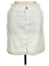 Chaps Solid White Casual Skirt Size 14 - photo 1