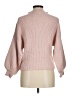 Line & Dot Pink Turtleneck Sweater Size M - photo 2