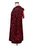 Unbranded 100% Polyester Stars Burgundy Cocktail Dress Size M - photo 5