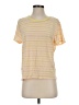 Monki Stripes Yellow Short Sleeve T-Shirt Size S (estimated) - photo 1