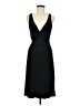 Three Dots Solid Black Cocktail Dress Size M - photo 1