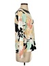 Hang Ten Floral Ivory Long Sleeve Blouse Size S - photo 4