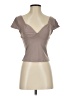 Queen Gray Short Sleeve Top Size S - photo 1