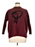 Xiao Hearts Burgundy Pullover Sweater Size XL (estimated) - photo 1