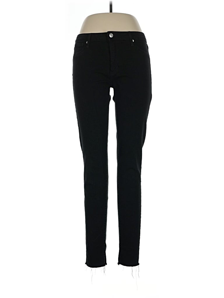 Pre-owned Just Black Jeggings In Black