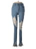 Shein Hearts Blue Jeans Size S - photo 1