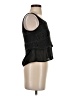 ISSI 100% Polyester Black Sleeveless Blouse Size S - photo 4