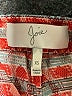 Joie 100% Silk Print Red Shorts Size XS - photo 3