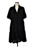 CeCe 100% Polyester Solid Black Casual Dress Size M - photo 1