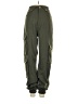 Unbranded 100% Polyester Green Cargo Pants Size XS - photo 1