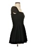 OGL Solid Black Cocktail Dress Size S - photo 4