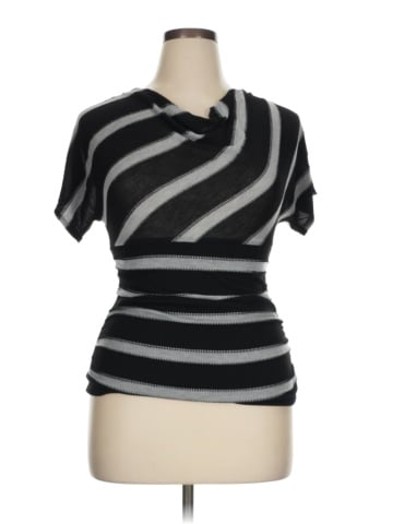Iz Byer Short Sleeve Turtleneck (view 1)