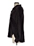 Colovos 100% Silk Hearts Black Long Sleeve Silk Top Size 2 - photo 5