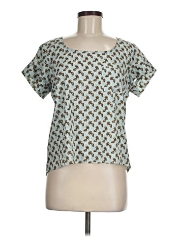 H.I.P. Happening in the Present Short Sleeve Blouse (view 1)