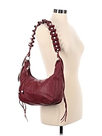 F by Fortuna Valentino Leather Hobo (view 2)