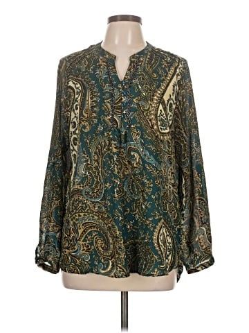 DressBarn Long Sleeve Blouse (view 1)