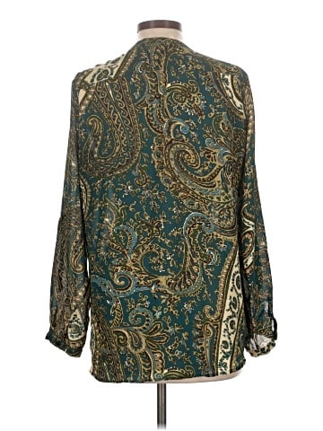 DressBarn Long Sleeve Blouse (view 2)