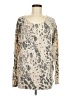 Karlie Animal Print Tan Long Sleeve T-Shirt Size M - photo 1