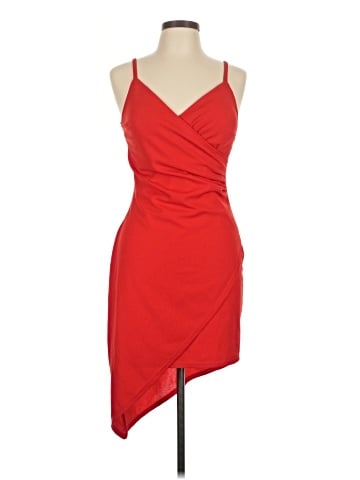 Planet Gold Cocktail Dress (view 1)